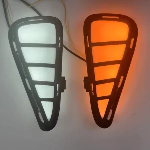 LED Daytime Running Light DRL Fog Lamp Kit for Toyota Camry with Flowing Turn Yellow Signal