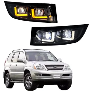 LED Daytime Running Light & Fog Lamp for Lexus GX470 6000K Color Temperature 12V 12-Month Warranty