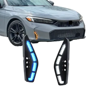 LED Daytime Running Light Three Color Light for 12V Waterproof Energy saving 6000 Lumens Retrofit Upgrade