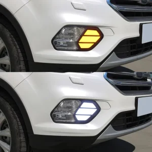 LED Daytime Running Light for Ford Escape Ku Ga Car 12V DRL Lamp Front Bumper Auto Accessories Headlight