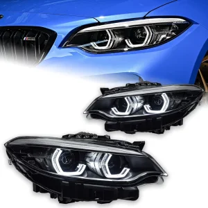 LED Daytime Running Lights & Headlights for 2 Series F22/F23 12V