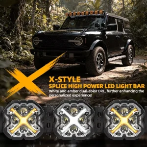 LED Driving Fog Lights 11/21/32/42/50 Inch Patent Off-Road Light Bar IP67 Protection Universal Fitment