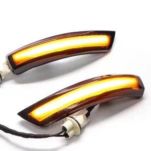 LED Dynamic Blinker Turn Signal Lights for Focus Mk2 Mk3 Mondeo Mk4 Mirror Sequential Indicators Lamps RearView Bulbs