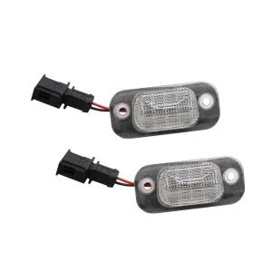 LED E-mark DOT Lights LED License Plate Light LED License Number Register Plate Light for VW Golf MK3