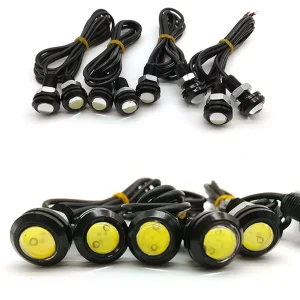 LED Eagle Eye Light Car Fog DRL Daytime Reverse Parking Signal Yellow Amber Blue White Red Eagle Eye LED Car DRL Daytime Light