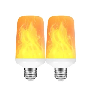 LED Flame Effect Fire Light Bulb E27 5W Flickering Flame Lamp
