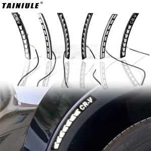 LED Flowing Wheel Hub Lights Side Lights Turn Signals Daytime Running Lights Suitable for Honda CRV