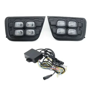 LED Fog Lights Day Time Running Lights Turn Signal Lights Replacement Assemblies Suitable for Toyota 4runner