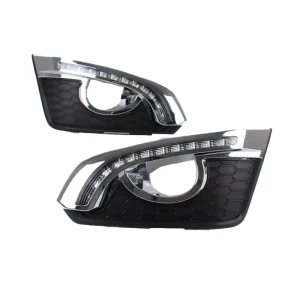 LED Fog Lights Front Bumper Daytime Running Lights for Chevrolet Captiva 2011 2012 2013 White DRL Yellow Turn Signal Fog Lamp