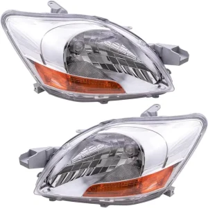 LED Front Headlight Assembly OE 81170-52740 81130-52750 for Vios US Version Front Lamp 12V 35W