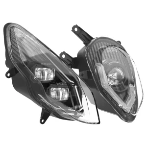 LED Head Lamp Assembly Hi Lo Beams Front Headlight for Motorcycle