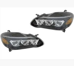 LED Head Lamp Headlights Head Lights for Corolla 03 04 05 06 07 08 Exterior Accessories Parts
