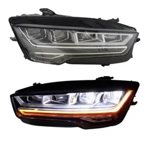 LED Headlamp for Audi A7 Headlamp Projector Lens RS7 S7 Dynamic signal Headlamp Drl Car Accessories