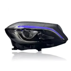 LED Headlamp for Mercedes W176, Front Animation Startup Light