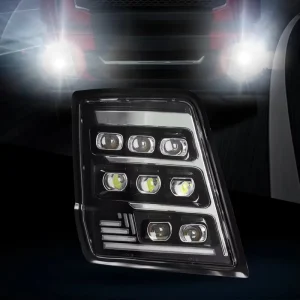 LED Headlight Assembly Car Accessories Auto Headlamp for DeLong X5000 Truck