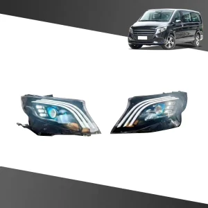 LED Headlight Assembly LED Daytime Running Lights G44796067800 G4479067700 Dedicated VITO Modified for Mercedes Benz Vito
