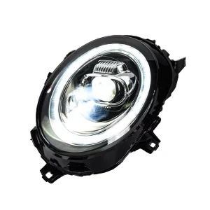 LED Headlight Assembly for BMW Mini Cooper F55 F56 F57 Upgrade 23 Style 6000K Projector Lens Beam Plug & Play