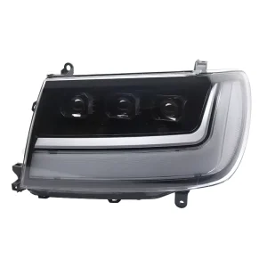 LED Headlight Assembly for Toyota Land Cruiser LC100 With DRL Dynamic Turn Signal Plug and Play