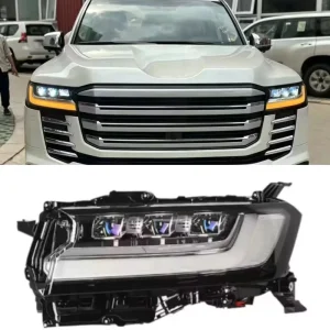 LED Headlight Assembly for Toyota Land Cruiser LC300 Projector Lens DRL Car Styling Auto Accessories