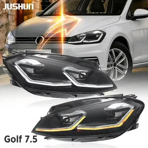LED Headlight Assembly for Volkswagen 18 20 Golf 7.5 Upgrade New Daytime Running Lights