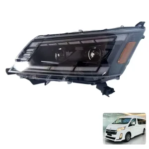 LED Headlight & Taillight Assembly for Toyota Hiace Modified Front Head Lamp Rear Tail Light Auto Accessories