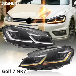 LED Headlights Assembly for Volkswagen Golf 7 Modified LED Headlight High Low Beam Front Light