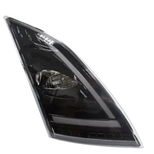 LED Headlights Chrome or Black Finish Headlight for Heavy Truck Suitable for V O L Projector Headlights