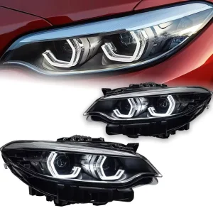 LED Headlights DRL Head Lamp Assembly for BMW 2 Series F22 F87 M2 F44 F47 M235i Upgrade Parts