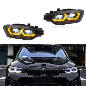 LED Headlights Upgrading for 3 Series F30 F35 Dual Color Headlights Brake Lights