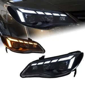 LED Headlights for 8th Gen Civic FD1 FD2 FD3 Type R Front Lamp Plug and Play Startup Animation Head Light
