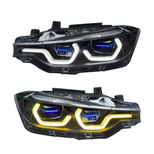 LED Headlights for BMW 3 Series F30 F35 Halogen & Xenon LED Upgrade Ikons LED Headlamp Projectors