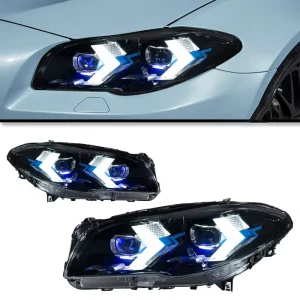 LED Headlights for BMW 5 Series F10 F18 2011-17 Halogen Xenon Upgrade Front Lamp Headlamp for BMW F10