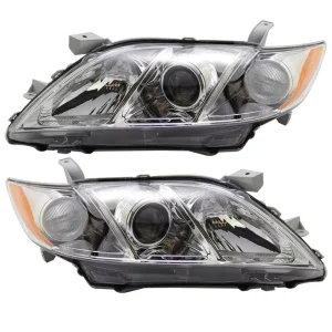 LED Headlights for Cars Front Head Light Halogen Xenon Car Headlights Assembly US Version Replacement for Camry