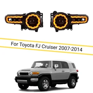 LED Headlights for Toyota FJ Cruiser Front Modified Head Lamp Turn Signals Headlamp Assembly Light Car Accessories