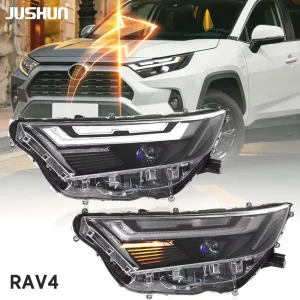 LED Headlights for Toyota RAV4 Upgrade Headlight Assembly Daytime Running Light Factory