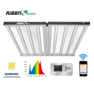 LED Indoor Plant Grow Lights Full Spectrum White 0-10V Control Spectrum with Far Red UV IP66 Flower Bloom