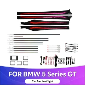 LED Interior Ambient Atmosphere Light Kit Car Interior Decor Lamp Ambient Lighting for BMW 5 Series GT F07