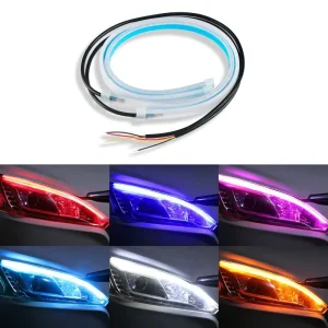 汽车柔性 LED 日间行车灯 汽车 LED 大灯条 柔性 LED 日间行车灯