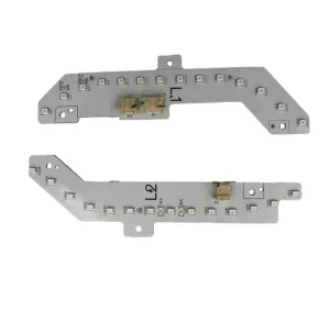 定制汽车 LED 大灯板 LED 日间行车灯 PCB 高亮 DRL LED 模块 左右一对 适用于汽车大灯