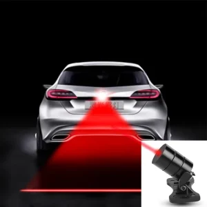 LED Lamp Rear Warning Light Anti Collision Rear end Car & Motorcycles Laser Tail Fog Light Auto Brake Parking Set Car Styling