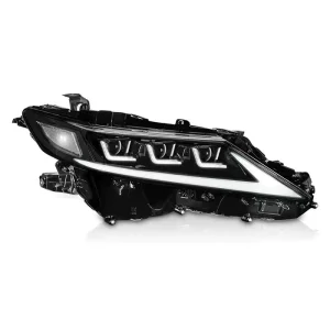 LED Lens Daytime Running Lights with Sequential Turn Signals Suitable for Camry Headlight Assembly