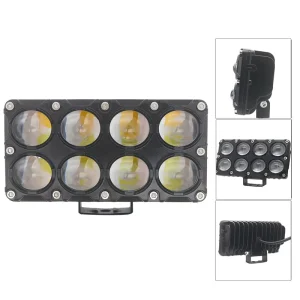 LED Lens Headlight Driving Work Light Fog Lamp Bulb Motorcycle Spotlights for Car Truck SUV Lighting Systems