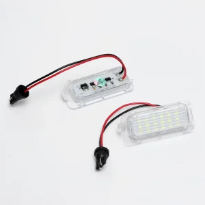 LED Licence Light Car License Plate Light License Tag Lights Xenon White LED Car License Number Plate Lamps