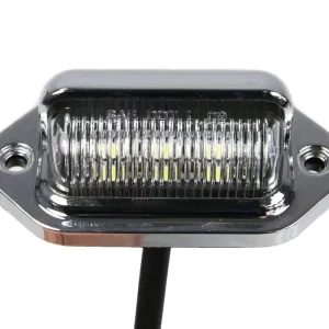 LED License Number Plate Light SAE DOT 6 LED for RV Truck Trailer Tail Light License Plate Lights Lamp Car Accessories