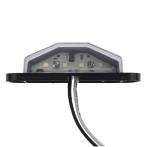 LED License Plate Light 12-24V Waterproof 4LED License Light for Car Trailer Truck Boat