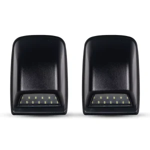 LED License Plate Light Car Parts Lamp for Nissan Navara D40 Frontier New Made Plastic