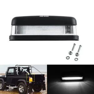 LED License Plate Light for Land Rover 90 110 130 88/109 Defender Licence Number Plate Light Tail Lamp