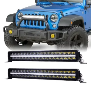 LED Light Bar 12″ 22″ 32 Inch 42 Inch 180W Combo Beam LED Driving Lamp Off Road Indicator Lights LED Work Light Boat Lamp