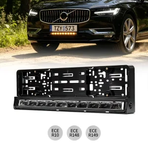 LED Light Bar ECE R10 R148 R149 License Plate Frame for Hilux Auto Cars Heavy Duty Trucks