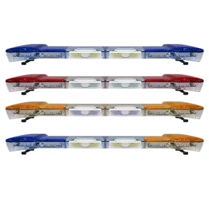 LED Light Bar Emergency Warning Flashing Light for Engineering Rescue Ambulance Heavy Duty Transport Vehicles